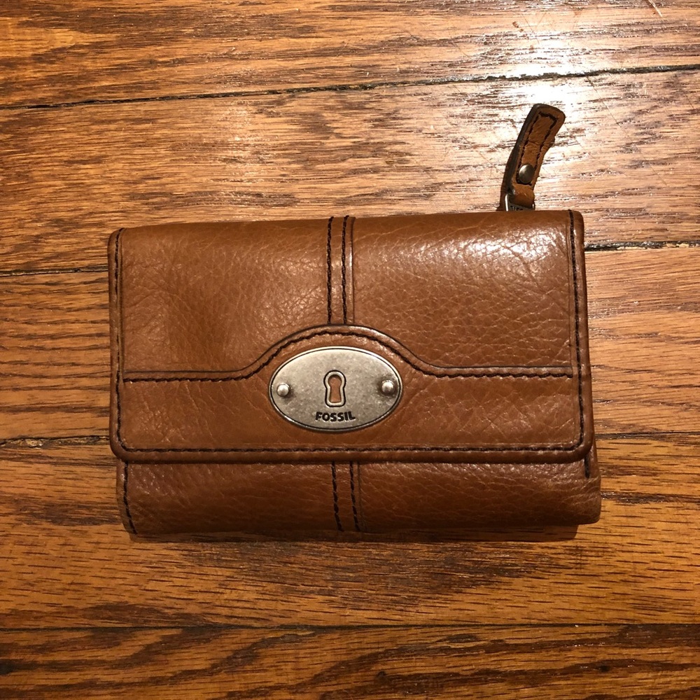Fossil wallet - Brown Leather